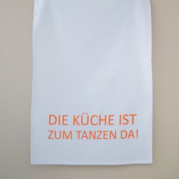Geschirrtuch Die Küche ist zum Tanzen da