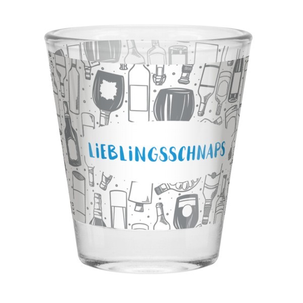 Schnapsglas Lieblingsschnaps