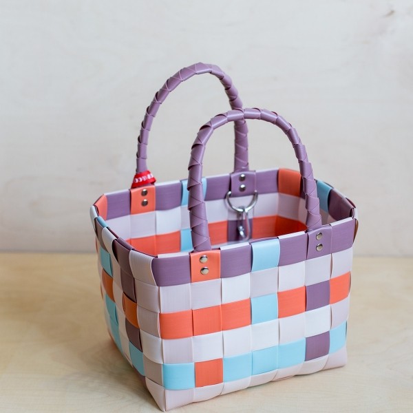 Witzgall ICE BAG 5008 31 Mini Shopper orange beige mauve aqua