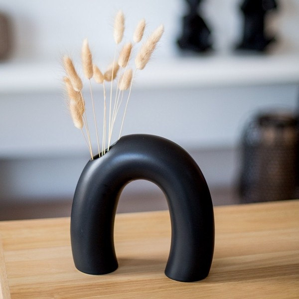 Blomus Vase KAGETSU schwarz M