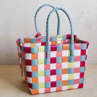 Witzgall Evergreen Einkaufskorb Aus Kunststoff – 28x21x28 Cm, Shopper, Umweltfreundlich