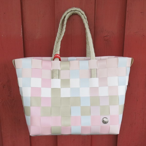 Witzgall ICE BAG 5010 28 Shopper rosa grau weiß