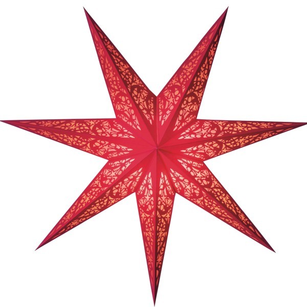 Starlightz Stern Lux rot 60 cm