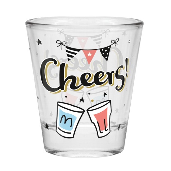 Schnapsglas Cheers