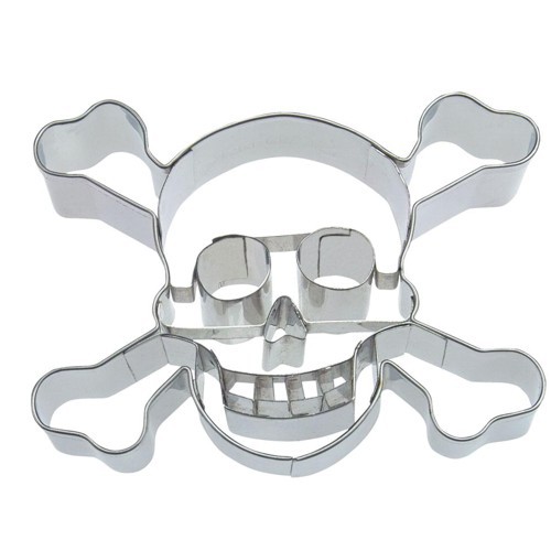 Ausstechform Totenkopf 9 cm Ausstecher Skull Städter