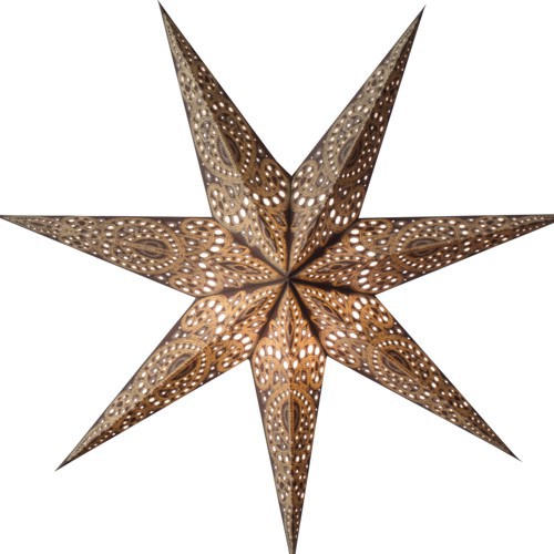 Starlightz Stern Kashmir braun 60 cm