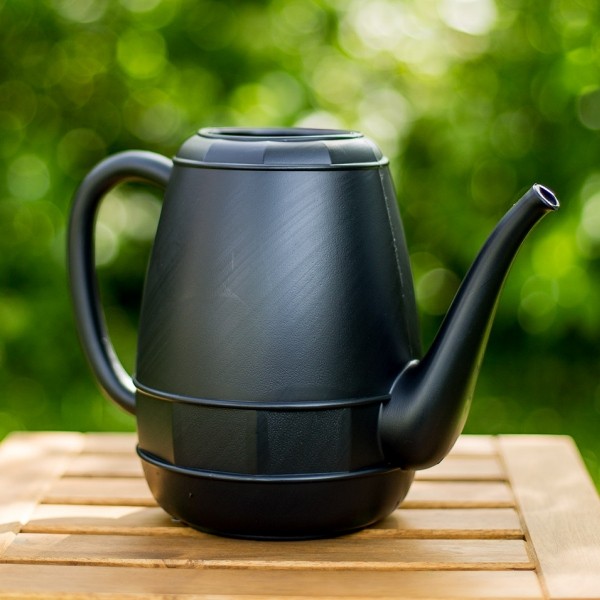 Gießkanne schwarz 1,8 l Kunststoff