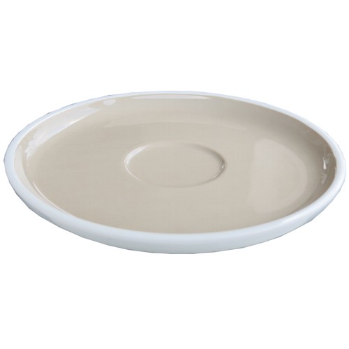 Arzberg Profi Virgin White Kaffee-Untertasse, Porzellan, 15.4 X