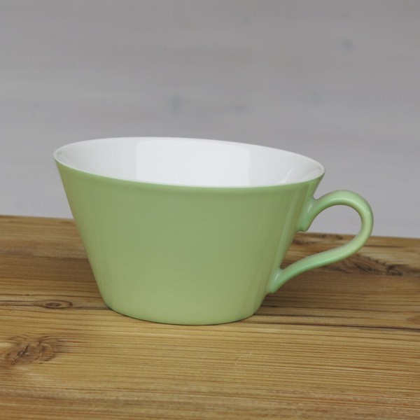 Arzberg Tric Cafe au lait Tasse spring gruen Obere Porzellan