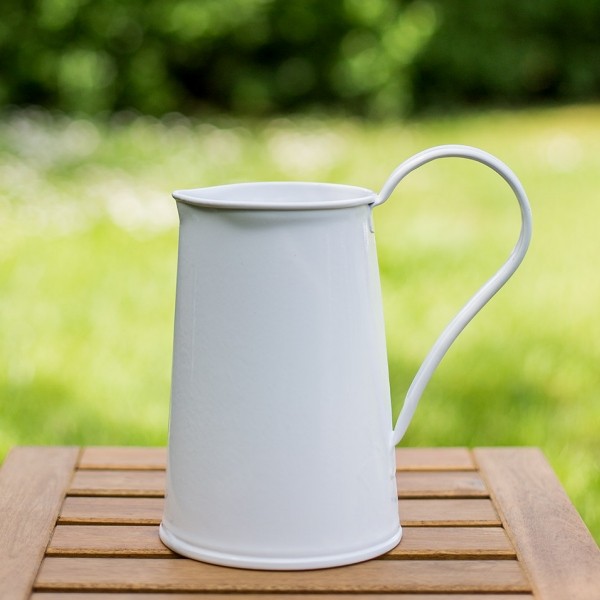 Krug Zink weiß 1,8 l
