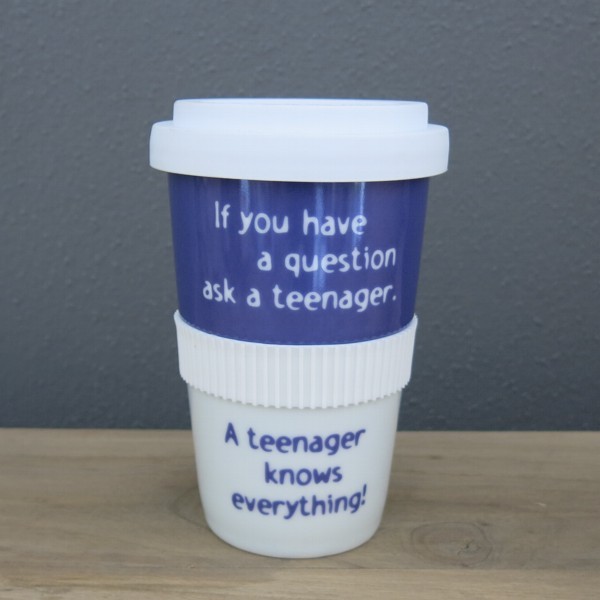 Rannenberg Becher Coffee to go If you have a question ask a teenager