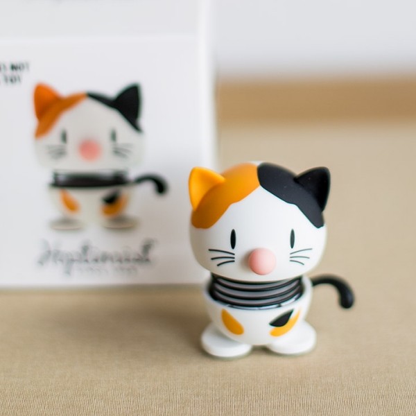 Hoptimist Katze Calico weiß Mini