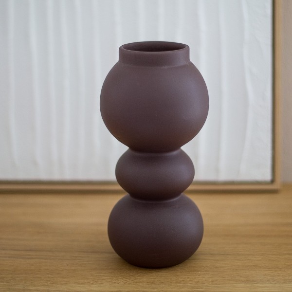 Vase braun 23,5 cm