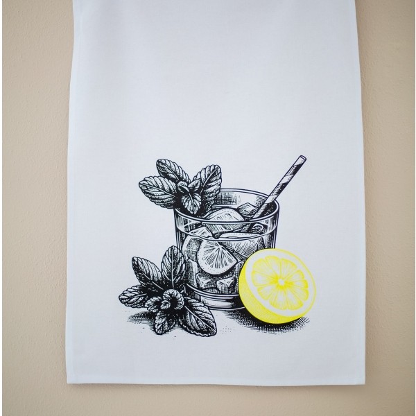 Geschirrtuch Gin Zitrone