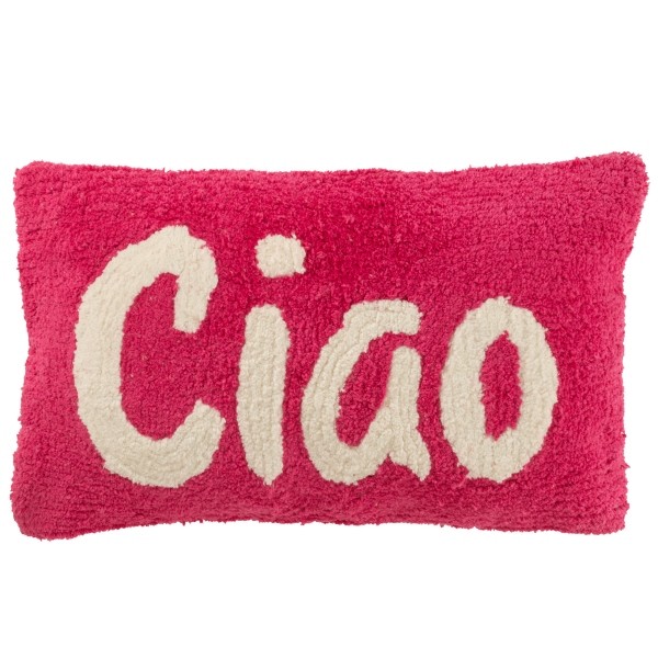 Kissen Ciao pink 50 x 30 cm