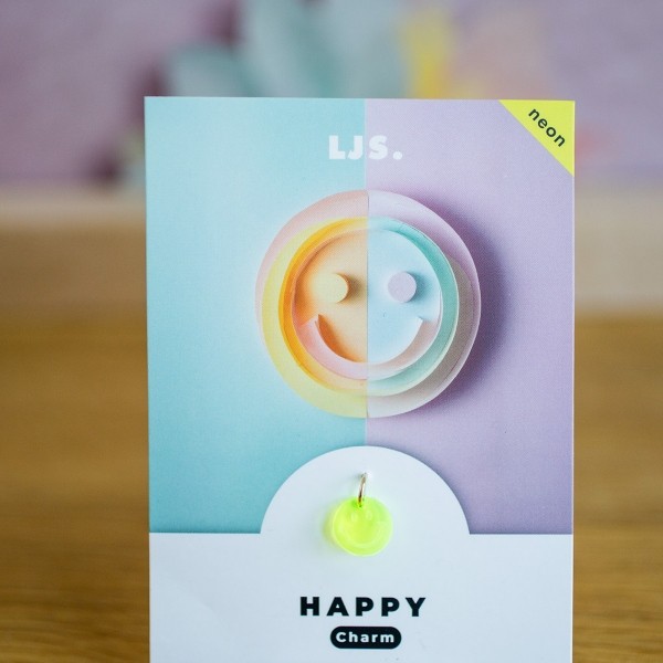 Charm Smile NEON gold
