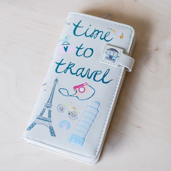 Geldbörse lang time to travel Europa