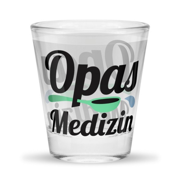 Schnapsglas Opas Medizin