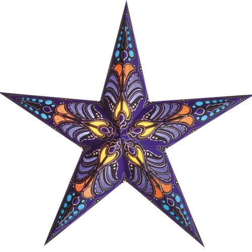 Starlightz Stern Ramadasa blau 60 cm