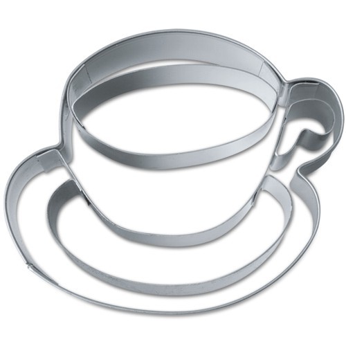 Ausstechform Tasse 6,5 cm Ausstecher Kaffeetasse Städter