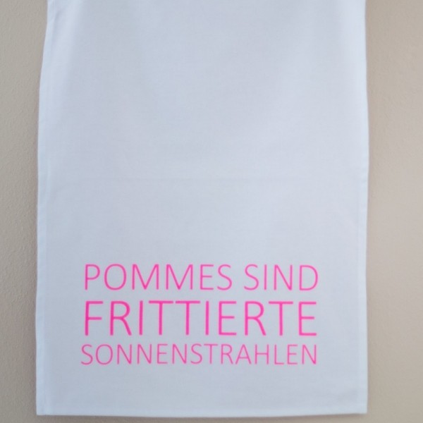 Geschirrtuch Pommes sind frittierte Sonnenstrahlen