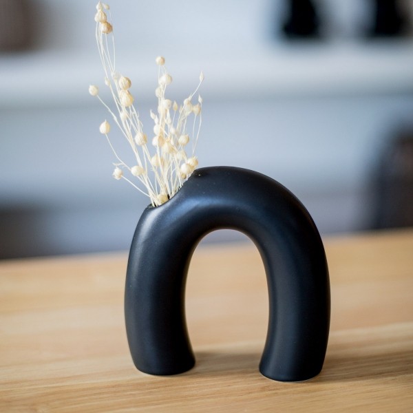 Blomus Vase KAGETSU schwarz S