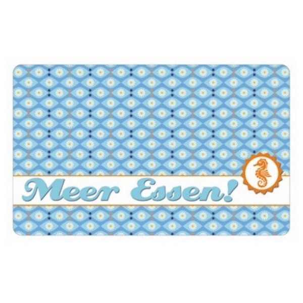 Frühstücksbrettchen Meer Essen Seepferdchen Blümchen & Ko