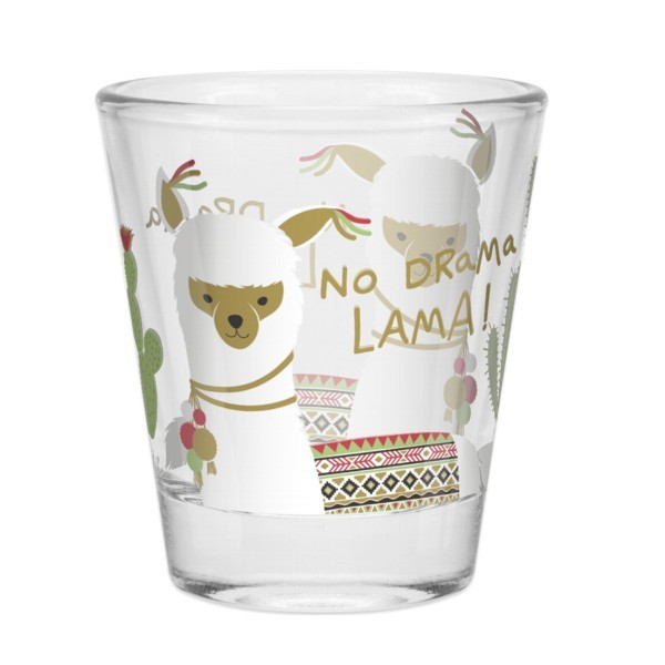 Schnapsglas No Drama Lama