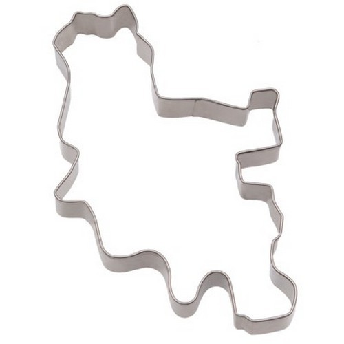 Ausstechform Deutschland Ausstecher Düsseldorf Umriss 13 x 8,5 cm