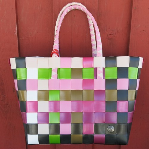 Witzgall ICE BAG 5010 39 Shopper rosa grün