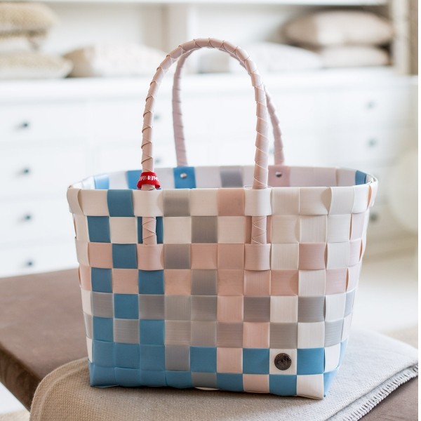 Witzgall ICE BAG 5010 86 Shopper blau rosa weiß