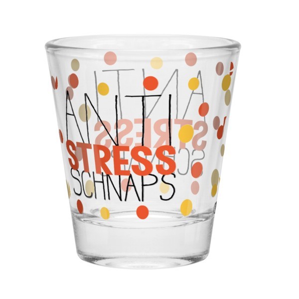 Schnapsglas Anti Stress Schnaps