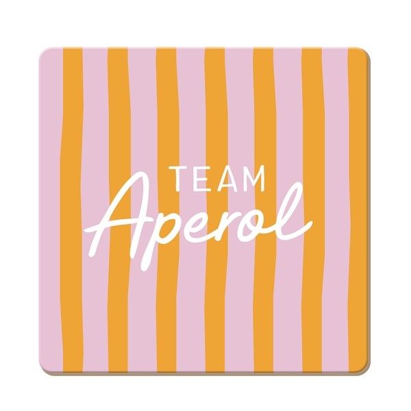 Korkuntersetzer Team Aperol