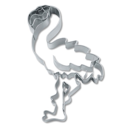 Ausstechform Flamingo 7 cm Ausstecher Städter Edelstahl