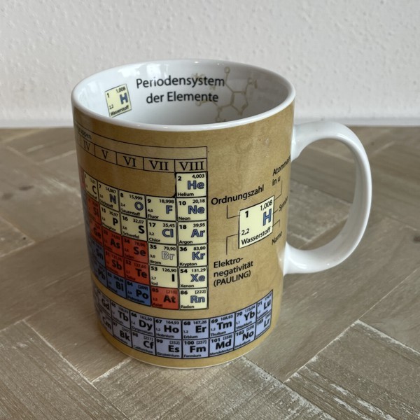 Könitz Becher Periodensystem der Elemente