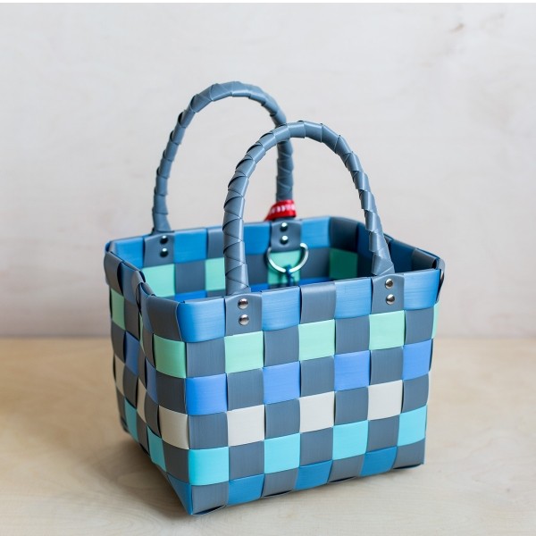 Witzgall ICE BAG 5008 97 Mini Shopper blau grau grün